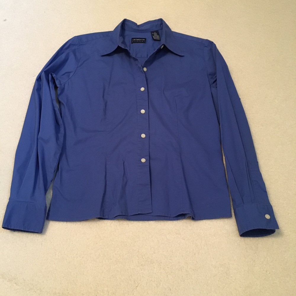 Fitted shirt long sleeve